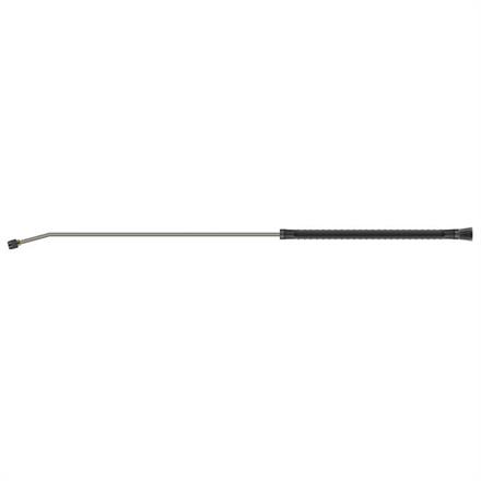 Strahlrohr 1500/330 mm Mundstück : M22 IG drehbar Edelstahl Standard 15° abgewinkelt