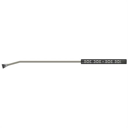 Strahlrohr 2000/760 mm ST-10 1/4"IG-NPT : 1/4"AG Edelstahl 15° abgewinkelt