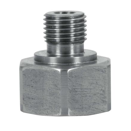 Strahlrohradapter 1/4 AG : M20x1 IG Edelstahl