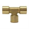 T-Stück 3/8"IG Messing 150 bar Länge: 56 mm Höhe: 28 mm