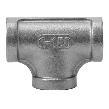 T-Stück Rp1/4"IG Edelstahl 150 bar Länge: 38 mm Höhe: 19 mm