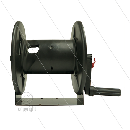 T16 - Schlauchaufroller Kunststoff - 10m - 250 Bar - Schlauch: 3/8" - Anschluss: Eingang