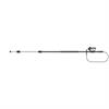 Teleskoplanze 2,55-5,75 M. 3/8"IG : 1/8"IG Schwarz ST-10-1/8"IG. 15° abgewinkelt