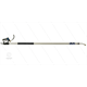 Teleskoplanze - 250 Bar - 2,5 bis 6,4 meter -Aluminium - 3/8" IG x 1/4" IG Schnellkupplung
