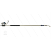 Teleskoplanze - 250 Bar - 2,5 bis 6,4 meter -Aluminium - 3/8" IG x 1/4" IG Schnellkupplung