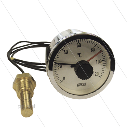 Thermostat einstellbar - SC15 - 0 bis120°C - kapillair L=1500mm - Fühler 3/8" AG - 250V -