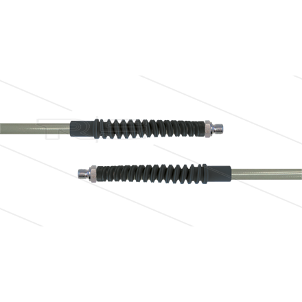 Titan-Slide grau HD-Schlauch NW 06 - 3,5m - 2 x 3/8" AGR - 2 x SKS schwarz - 300 Bar