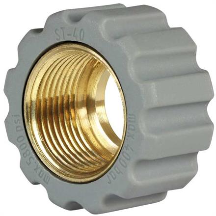 Überwurfmutter 21x1,5 16,4 mm Grau