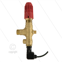 VB350 Druckregelventil mit Druckschalter und Knopf - 350 bar