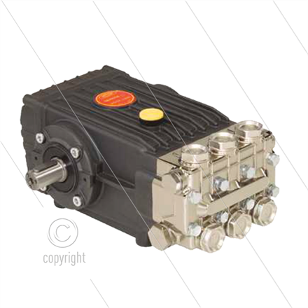 VHT4718L Hochdruckpumpe - 18 l/min - 160 Bar - 1450 U/min - 5,51 kW - max 110°C - Welle L