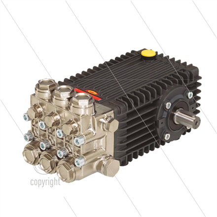 VHT6628 Hochdruckpumpe - 28 l/min - 250 Bar - 1750 U/min - 13,38 kW - max 110°C - Welle R