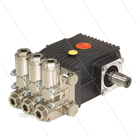 VHT6968 Hochdruckpumpe - 68 l/min - 80 Bar - 1000 U/min - 11,02 kW - max 110°C - Welle R