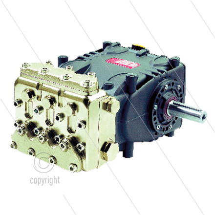 VHT7095 Hochdruckpumpe - 100 l/min - 90 Bar - 1450 U/min - 17,20 kW - max 110°C - Welle R
