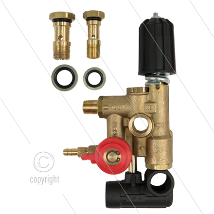 W2-2 Kontrollset für interpump Serie 44 - 49 - 50 - 60 - 250 Bar - 16 bis 21 l/min