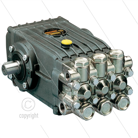 W201L Hochdruckpumpe - 15 l/min - 200 Bar - 1000 U/min - 5,51 kW - Welle L - Serie 47