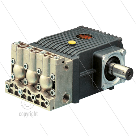 W4 A Hochdruckpumpe - 42 l/min - 50 Bar - 600 U/min - 4,04 kW - Welle R - Serie 69 - Alumi