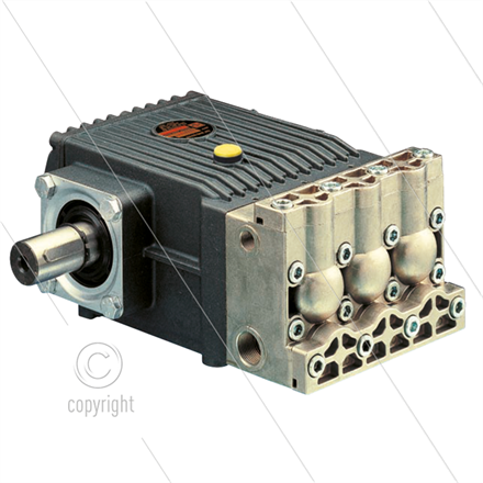 W4A/L Hochdruckpumpe - 42 l/min - 50 Bar - 600 U/min - 4,04 kW - Welle L - Serie 69 Alumin