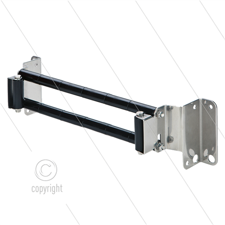 Wand-Durchführung EFW3 - Edelstahl 304 - LxBxH: 388x82x85mm