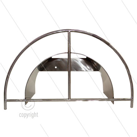 Wandschlauchhalter MK2 - Edelstahl 304 - Fassungsvermögen: 3/8" - 90m