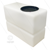 Wasserkasten - 5 Liter - Kunststoff - weiß - Inkl. Deckel - LxBxH= 300 x 130 x 225mm