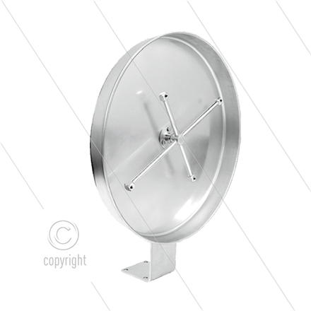 WBL Wheelblaster - Edelstahl - Ø520mm - Rotorarm 400/250mm - 275 Bar - max 120°C - 3/8" IG