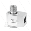 WDB Winkeldrehgelenk - einfach gelagert - 1/4" IG x 1/4" AG - 275 Bar - NW7 - 30 U/min