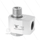 WDB Winkeldrehgelenk - einfach gelagert - 3/8" IG BSP x 3/8" AG BSPT konisches Gewinde