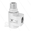 WDCL Winkeldrehgelenk - zweifach gelagert - 1/2" IG BSP x 1/2" AG BSPT konisches Gewinde