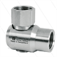 WDEI Winkeldrehgelenk - 1 lager - 2 x 3/8" IG - 400 Bar - NW9- 30 u/min- max 120°C