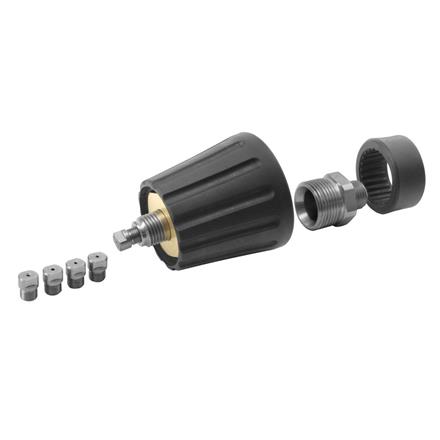 Weeddevil ST-97 Durchflussbegrenzer 1/4"AG drehbar