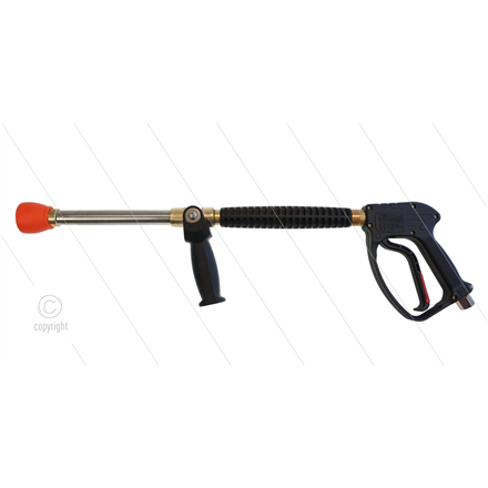 Weitwurflanze - verstellbar - mit RL30 Pistole mit Drehgelen