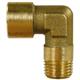 Winkel 1/4"IG : 1/4"AG Messing 150 bar / 150 °C 26x24 mm