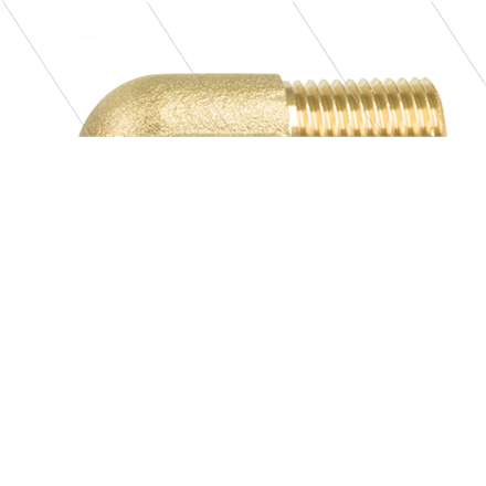 Winkel - Messing - 300 Bar - 2 x 1/4" AG