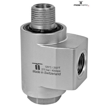 Winkeldrehgelenk-B mit Kugellager, rostfrei WDBL-10 G3/8"F G3/8"kM H=46 ø17