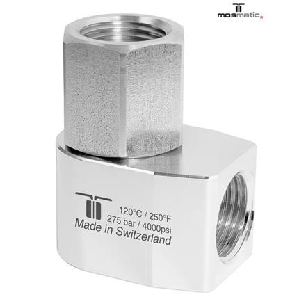 Winkeldrehgelenk-E rostfrei WDE-12 G1/2"F G1/2"F H=28 ø17