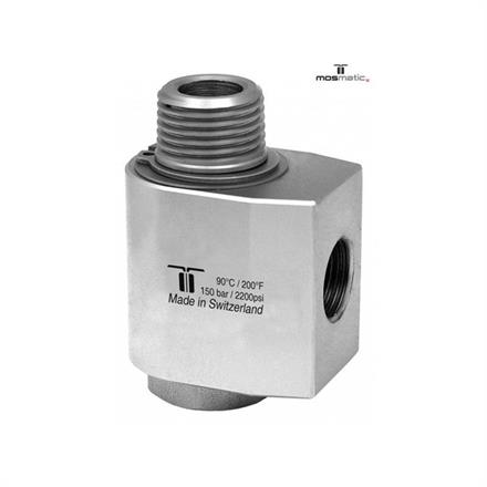 Winkeldrehgelenk, rostfrei WDG-13 G1/2"F G1/2"kM H=40 ø22