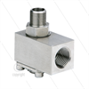 Winkeldrehgelenk WDTH12/304 - 1/2" IG x 3/8" AG - 300 bar - NW12 - max. 100°C - Edelstahl