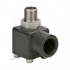 Winkeldrehgelenk WDTH12/AL - 1/2" IG x 3/8" AG - 200 bar - NW12 - max. 100°C - Dichtung PT