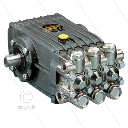 WS202L Hochdruckpumpe - 21 l/min - 200 Bar - 1450 U/min - 7,35 kW - Welle L - Serie 47
