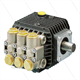 WW55A Hochdruckpumpe - 8 l/min - 50 Bar - 2800 U/min - 0,73 kW - Welle R - Serie 51 - Alum