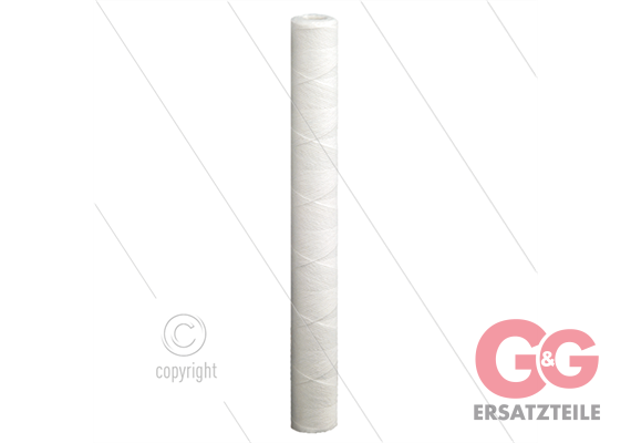 20" Filtereinsatz Baumwolle - 20 mµ - 45 l/min - H=511mm