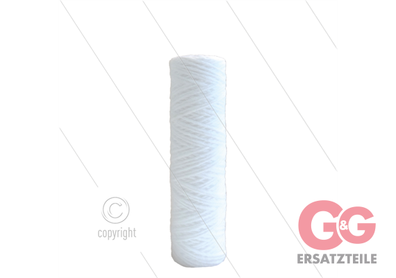 9" Filtereinsatz Baumwolle - 20 mµ - 22 l/min - H=252mm