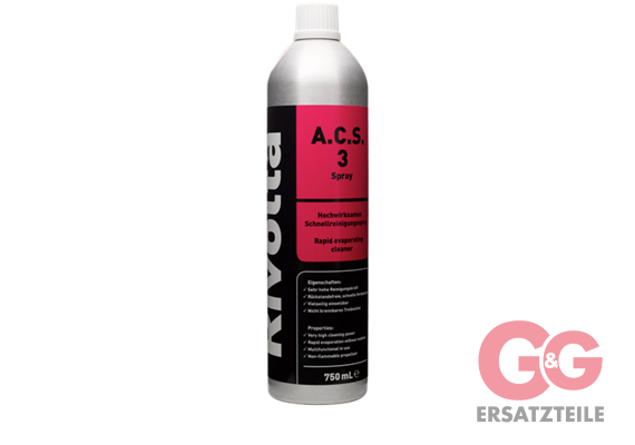 A.C.S. 3 Spray Hochwirksames Schnellreinigungsspray Ae-Dose 750ml/SM