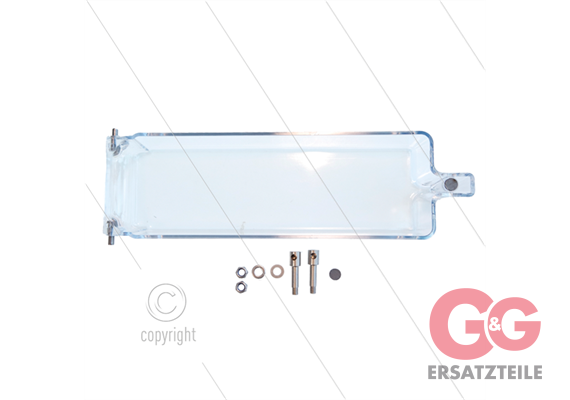 Abdeckkappe Münzeinwurf mit Magnet - L=240mm - Befestigung M