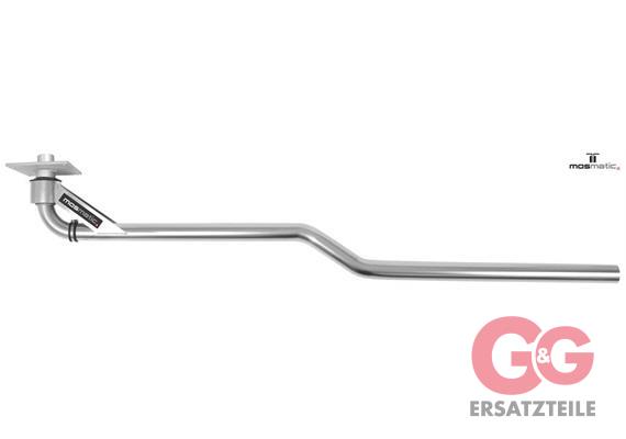 Airsystem-ceiling-boom "Z" 1600 ss-polished (top inlet) LU-2"DZo 1550 MOS in(oben)+out=ø50