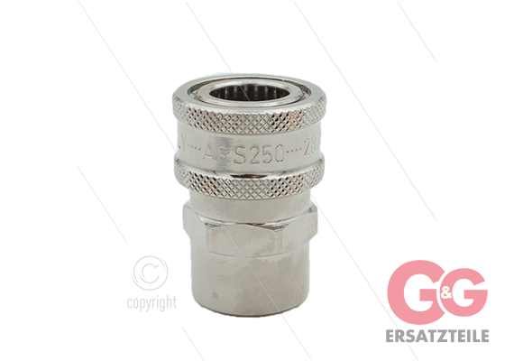 ARS250 - Kupplung - Messing - 250 Bar - 3/8" IG