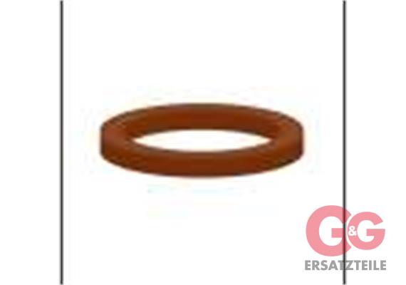 BACK RING 10,2x13,9x1,2 MM BRONZE