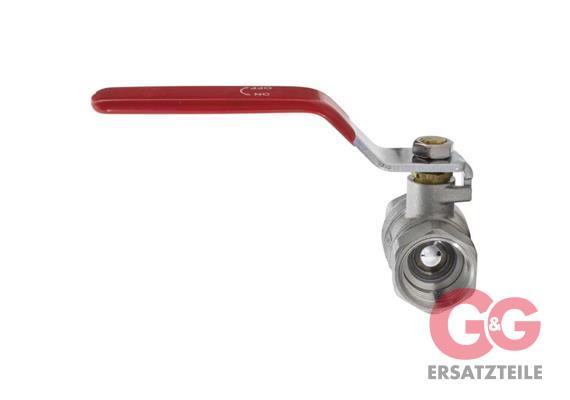 BALL VALVE 1/4"M 25 BAR BRASS