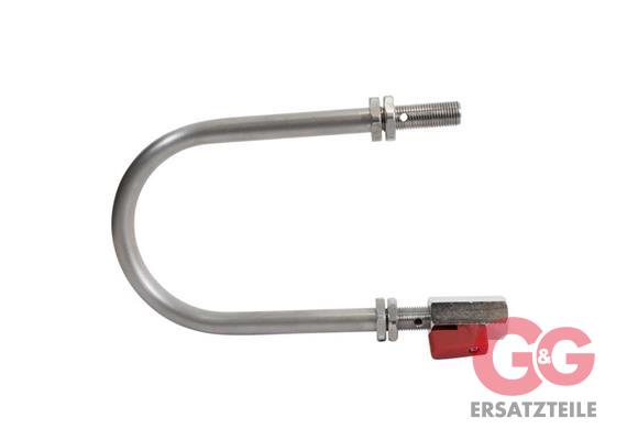 Blasting material suction set for container