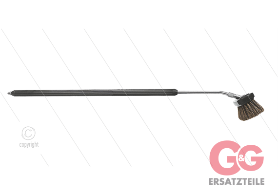 Bürstenlanze - Mosmatic - L=1050/800mm mit Bürste - VA - mit